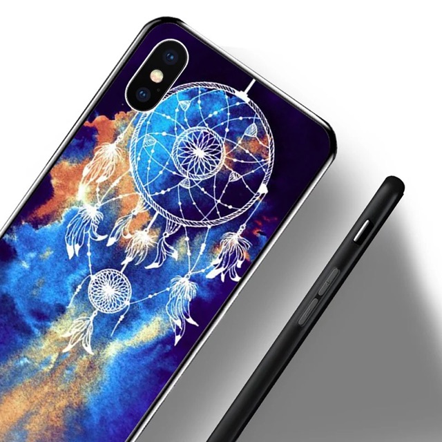 Ốp Lưng Kính Cường Lực / Case Chống Vỡ Dành Cho 13ProMax 12ProMax 11ProMax X XSMAX Fukishop