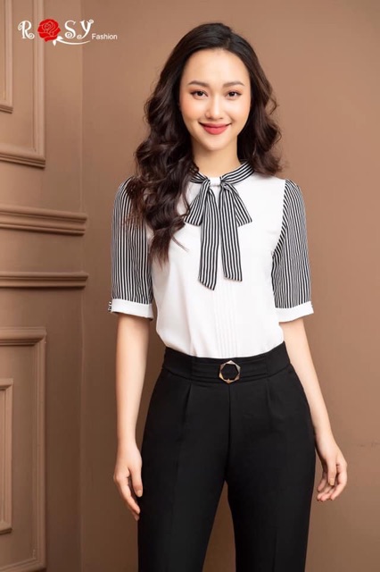 Quần baggy nữ đai lục giác khoá sườn_Mã 162