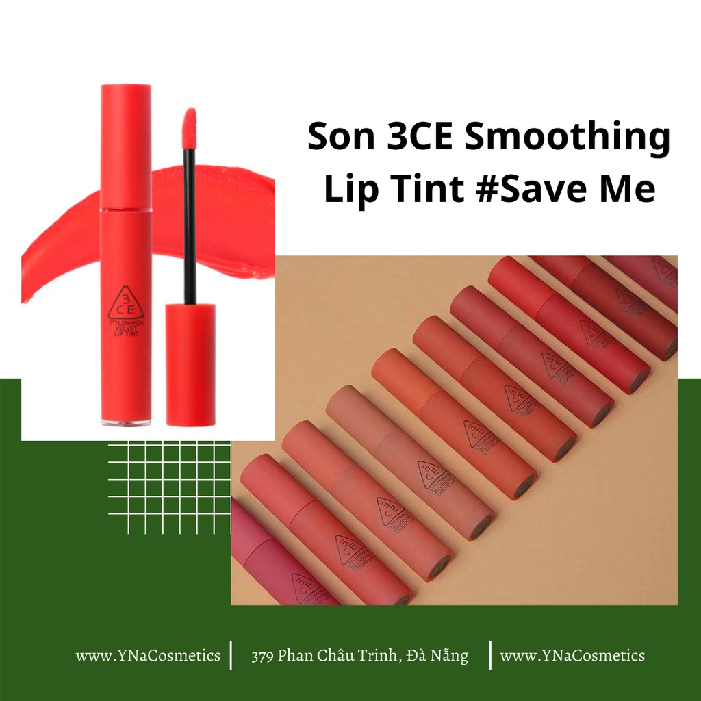 Son 3CE Smoothing Lip Tint #Save Me