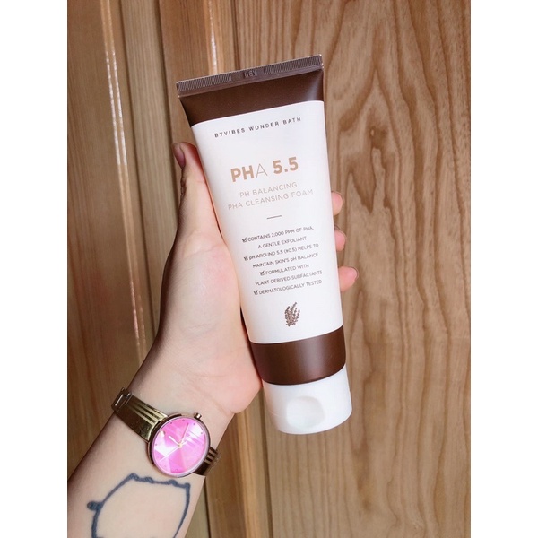 [CHÍNH HÃNG] SỮA RỬA MẶT CÂN BẰNG DA PHA 5.5 pH Blancing PHA Cleansing Foam 130ml