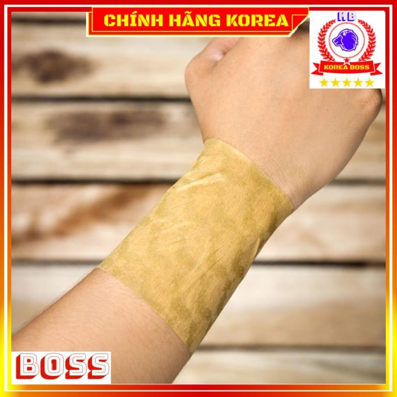 Cao dán sâm hàn quốc chính hãng, túi 20 miếng - Cao dán hồng sâm đen - Chăm sóc chấn thương
