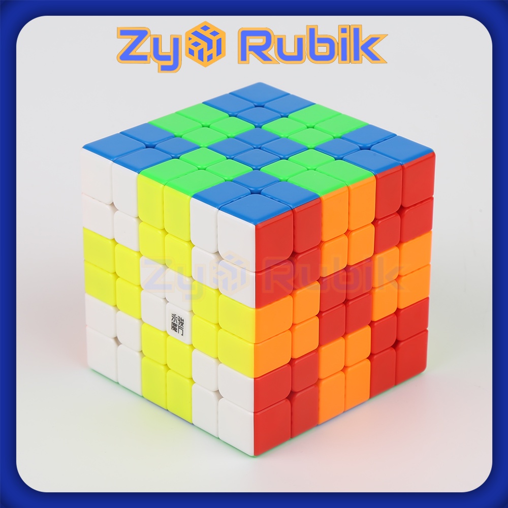 Rubik 6x6 - YJ - Đồ Chơi Trí Tuệ - Khối Lập Phương 6 Tầng Stickerless ( Có Nam Châm ) - Zyo Rubik