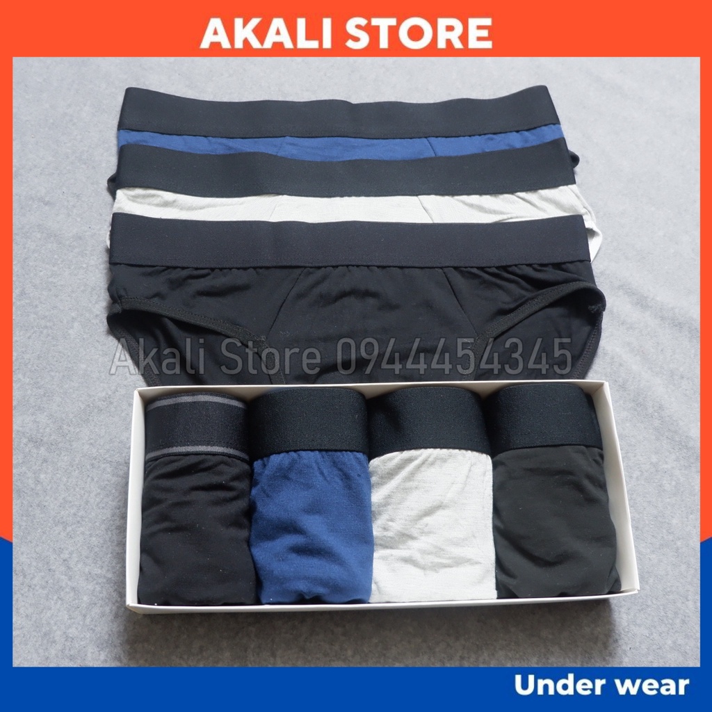 Combo 4 Quần Lót Nam Tam Giác Quần sịp nam tam giác Thời Trang SC04 - AKALI
