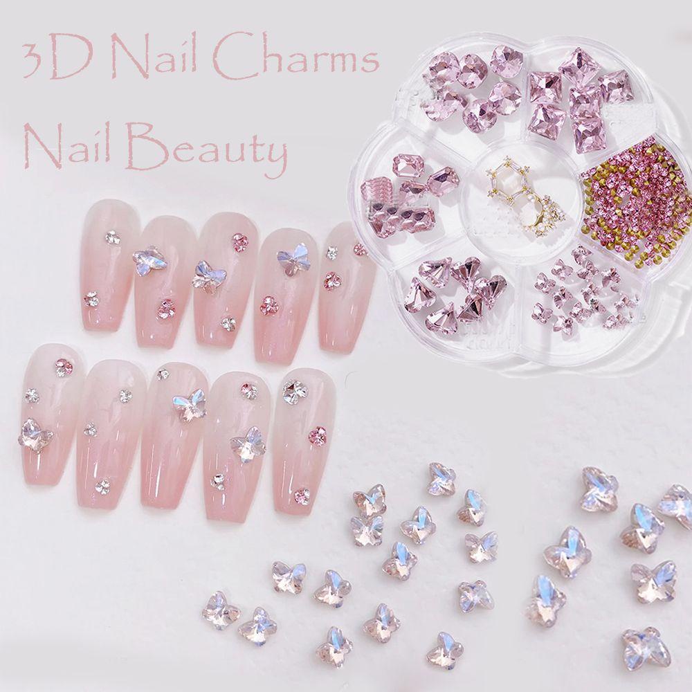 Hạt Charm Bản Đồ Đại Dương Phẳng Trang Trí Móng Tay|Phụ Kiện Trang Trí Móng Tay Nghệ Thuật