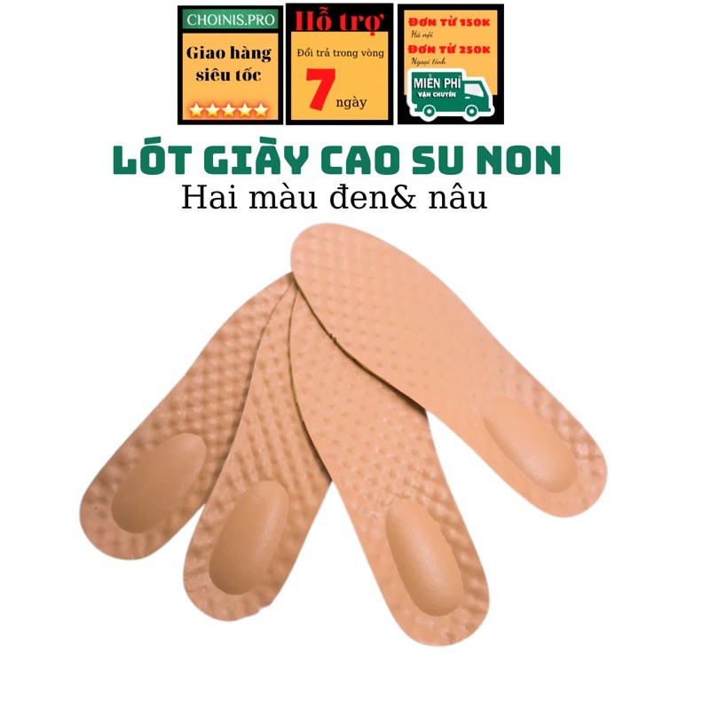 Lót giày CAO SU NON cao cấp (Một đô