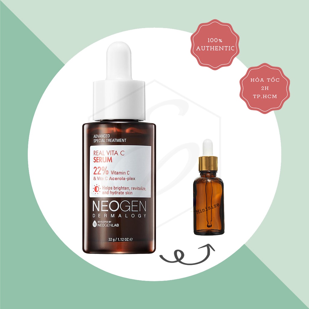 Tinh Chất Dưỡng Trắng, Mờ Thâm Neogen Dermalogy Real Vitamin C Serum - 32g