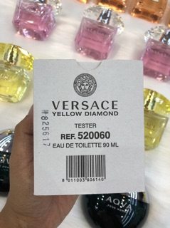 Nước Hoa Nữ TESTER Versace Yellow Diamond 90ml