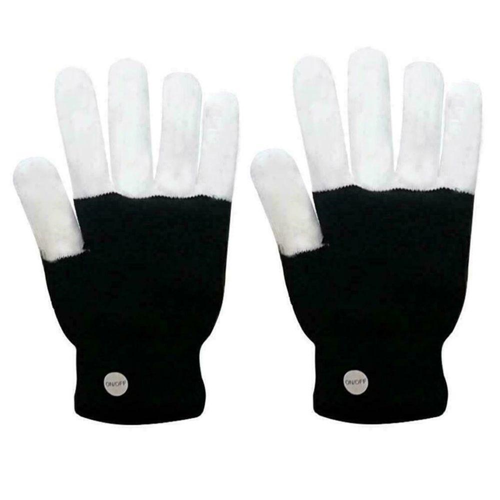 1 Đôi Găng Tay Đèn LED Vui Nhộn Thời Trang Dự Tiệc Halloween Cho Bé