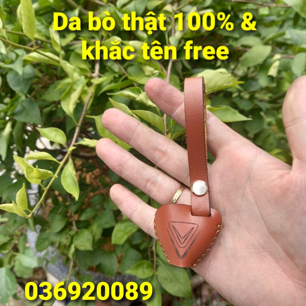 Vinfast Klara, Feliz bao da chìa khoá xe điện Vinfast mẫu mới thiết kế riêng khắc tên số điện thoại miễn phí da bò thật