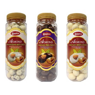 KẸO SOCOLA HẠNH NHÂN EMPICO ĐỦ VỊ HỘP 350G