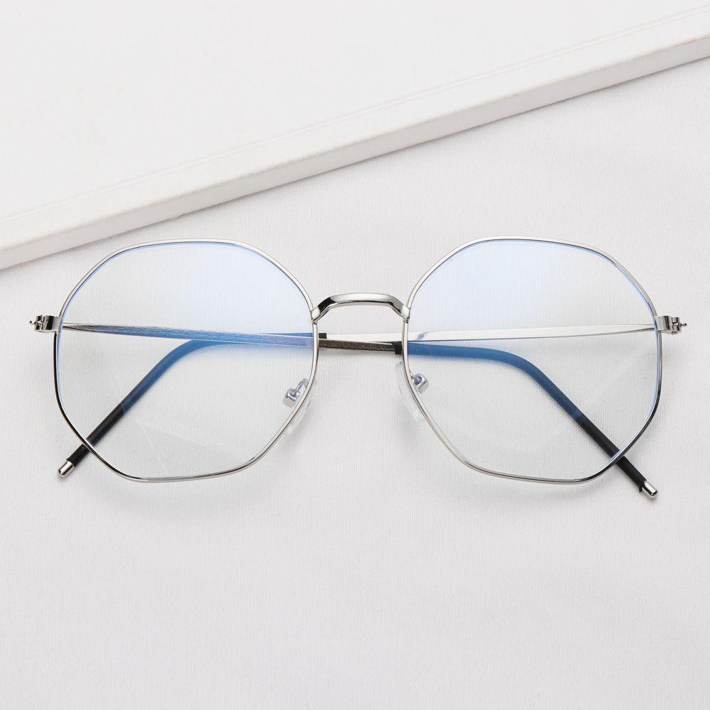 DIACHAVN Kính Mát Gọng Kim Loại Siêu Nhẹ Phong Cách Vintage Thời Trang Cho Nam Nữ
