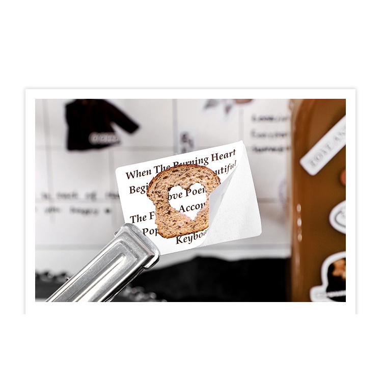 Set 40 miếng dán trang trí sổ tay đơn giản ấn tượng phong cách retro