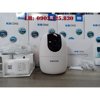 Camera Ip Wifi 2MP KBONE KN-H21P kết nối trực tiếp Wifi [Nâng cấp mã H21PW]