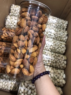 Hạnh nhân rang mật ong hũ 400gr