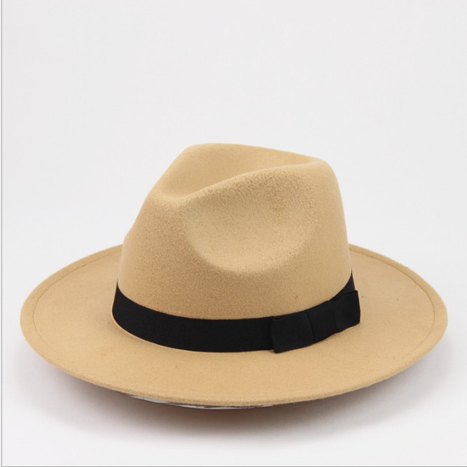 Mũ Phớt Fedora Nam Nữ FN04 Rộng Vành Thắt Nơ Mugout - Nón Phớt Vintage Chụp Ảnh ...