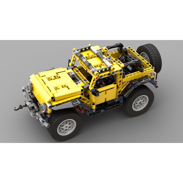 42122 LEGO Technic Jeep Wrangler - Mô hình xe địa hình LEGO Jeep Wrangler