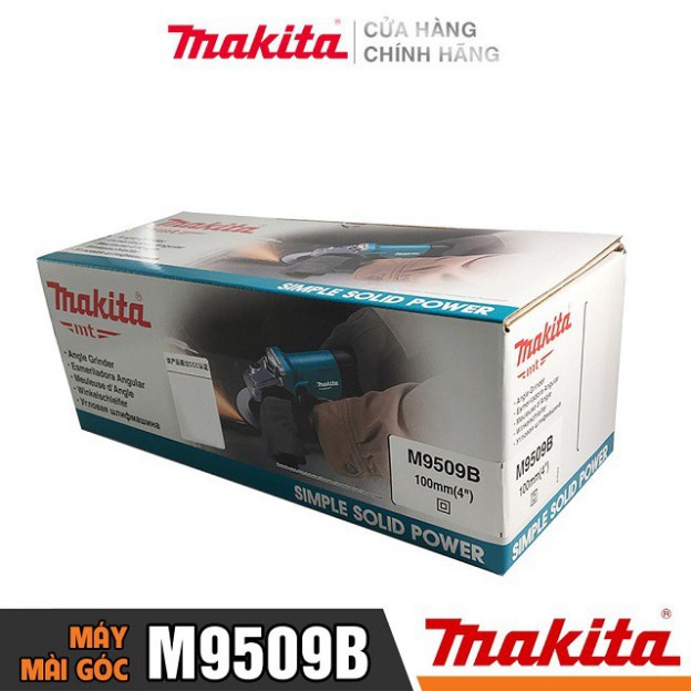 [Chính Hãng] Máy Mài Góc Makita M9509B (850W-100MM) - Công Tắc Trượt, Bảo Hành Tại Các TTBH Toàn Quốc