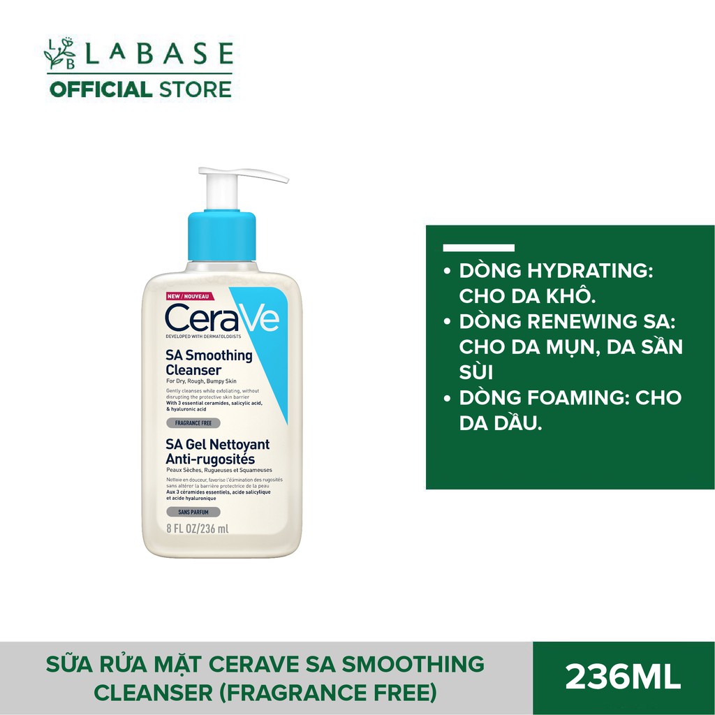 Sữa Rửa Mặt Dịu Nhẹ Cerave Foaming Facial Cleanser | BigBuy360 - bigbuy360.vn