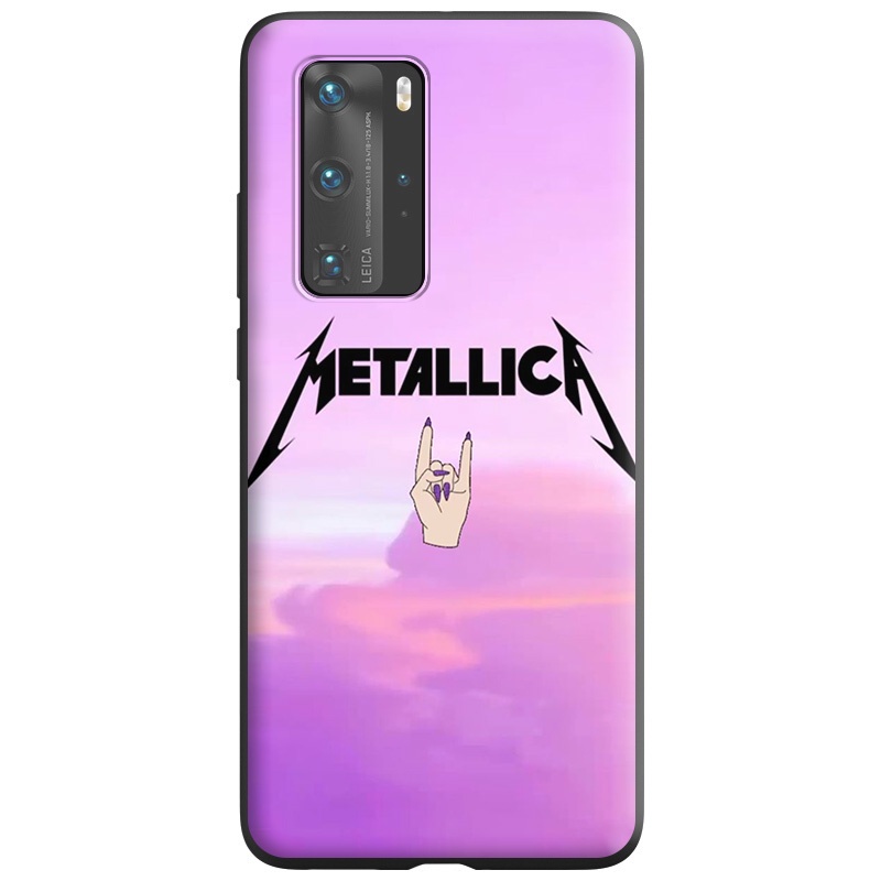 Ốp Điện Thoại Silicon Dẻo In Hình Nhóm Nhạc Sna METALLICA Cho Samsung Galaxy A20/A20S/A30/A30S/A10/A10S