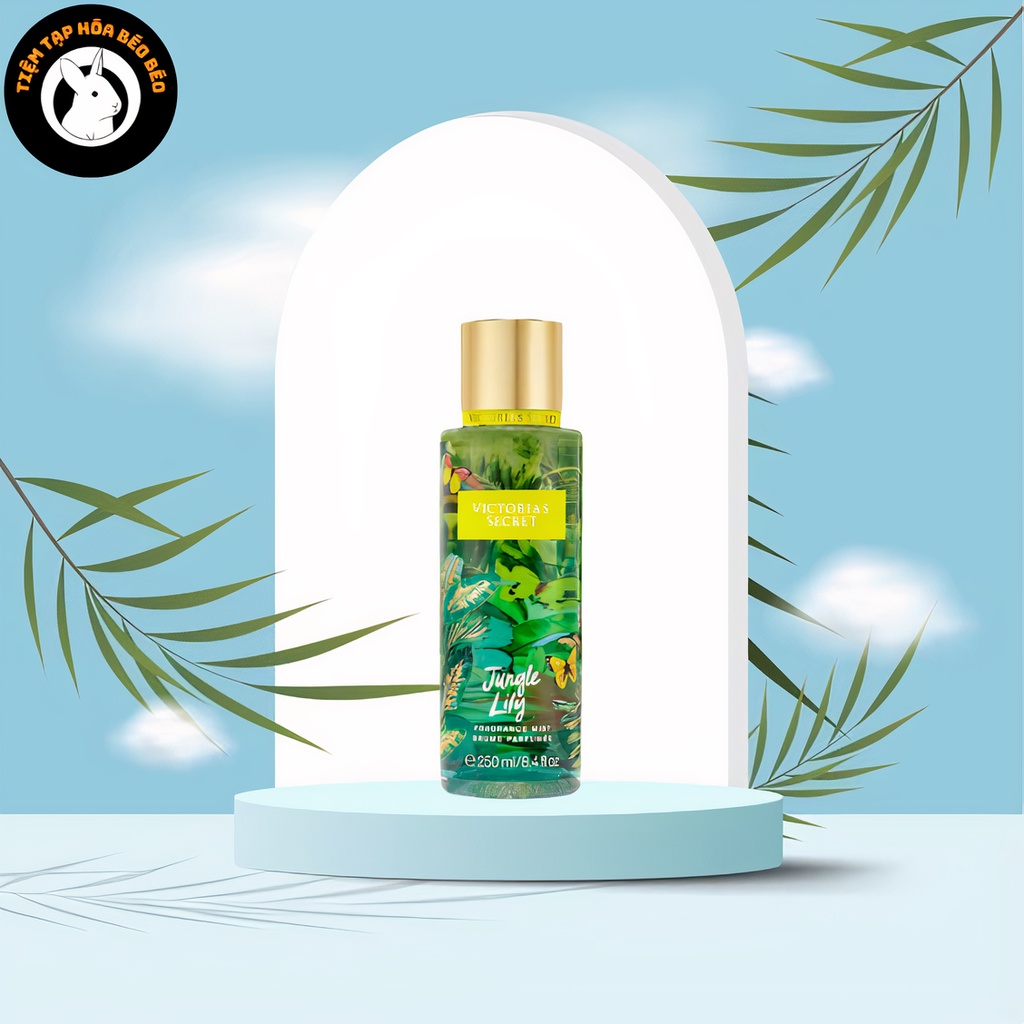 [𝗕𝗜𝗚𝗦𝗔𝗟𝗘]Xịt thơm bodymist Victoria’s Secret Jungle Lily - 250ml