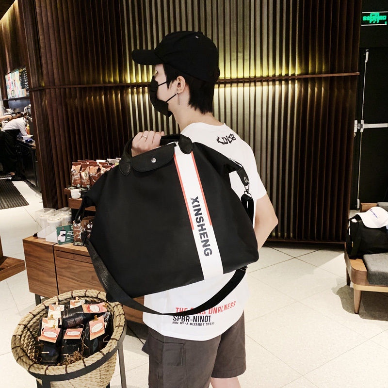 Túi Đựng Đồ Đi Tập Gym/Du Lịch/Tập Gym Trọng Lượng Nhẹ Kích Thước Lớn Phong Cách Hàn Quốc Cho Nam Và Nữ