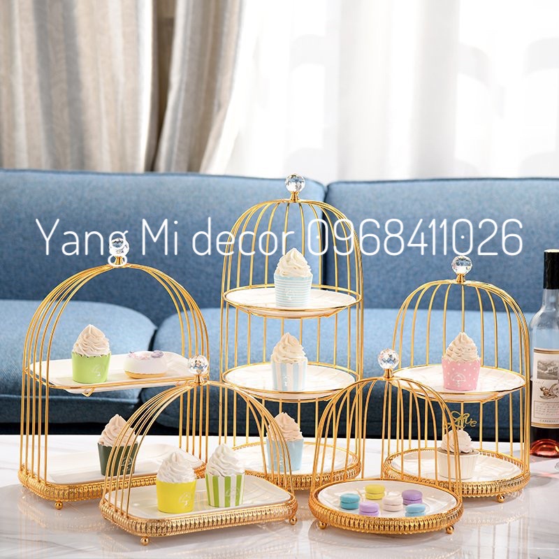 Khay bánh lồng chim