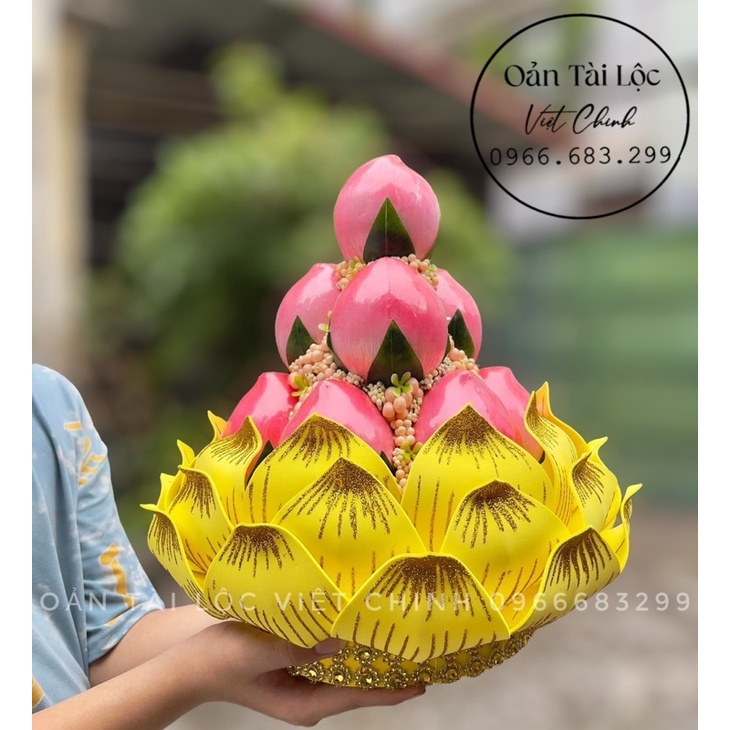 Sỉ 100 cánh sen xốp, cánh sen voan làm đế oản nghệ thuật