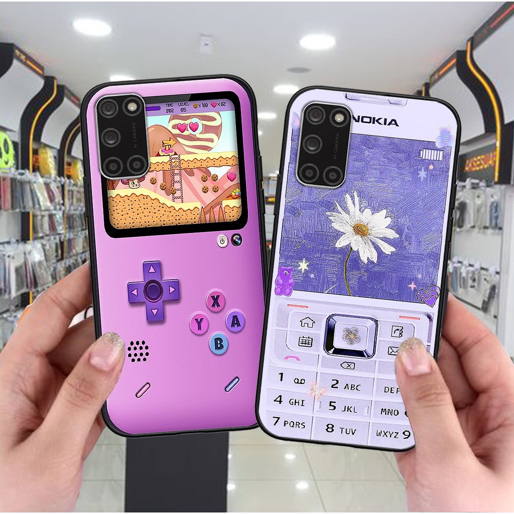 Ốp Oppo A32 / A52 / A92 / A53 bộ hình điện thoại nokia huyền thoại , BTS , Vpop cute
