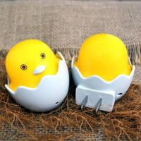 Đèn Ngủ Cảm Ứng Hình Gà Con Siêu Dễ Thương Cho Bé Yêu Yên Giấc ngủ ngon