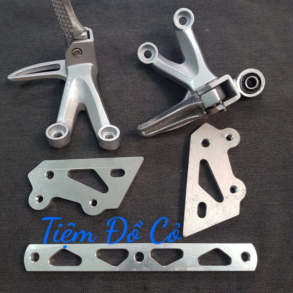BỘ GÁC CHÂN RAIDER GẮN CHO EX 135 / 150, SIRIUS