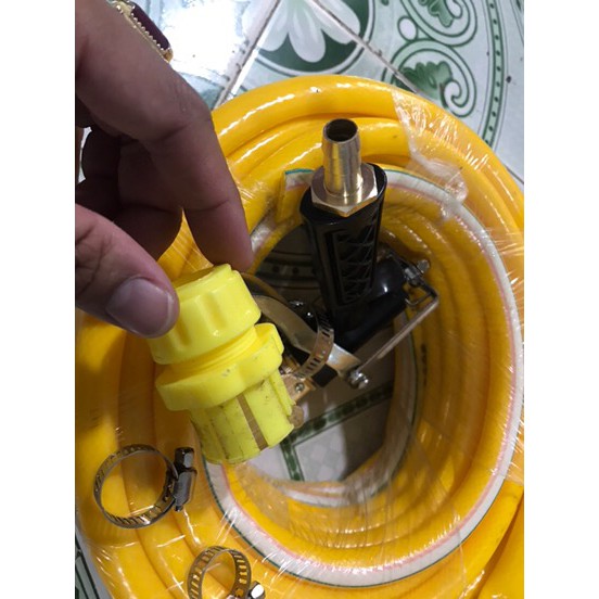 [Vòi xịt 5M] Bộ vòi xịt tăng áp, vòi rửa xe, tưới cây điều chỉnh mức nước tiết kiệm nước đa năng