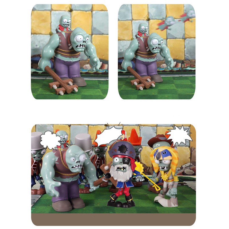 Set đồ chơi mô hình đậu bảo vệ Plants Vs. Zombies 2 cho bé