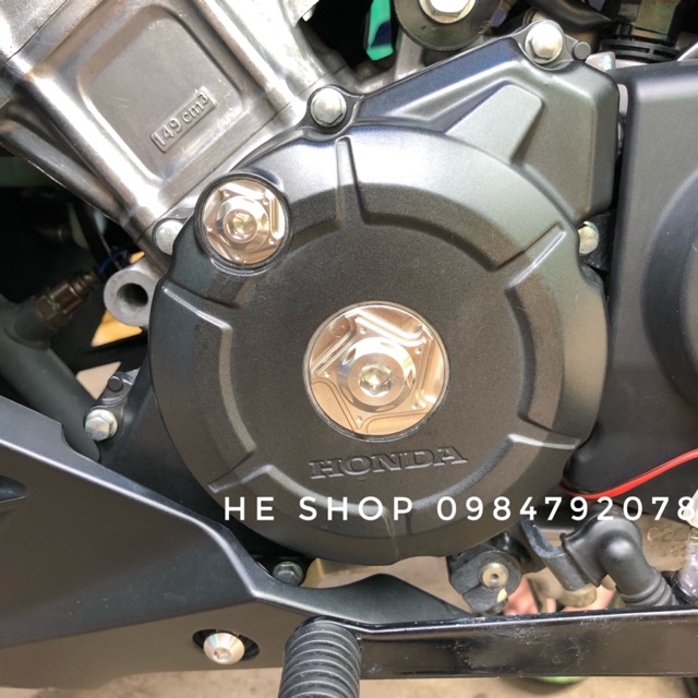 [Mã LIFEAU5SALE giảm 20k đơn 50k] Ốc mâm lửa Inox Salaya Honda