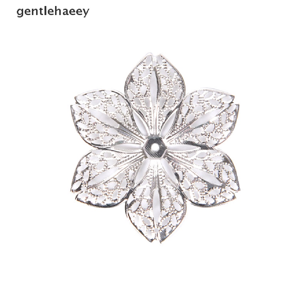 Set 50 phụ kiện làm đồ trang sức thủ công hình bông hoa DIY