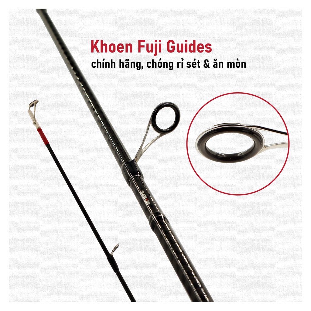 CẦN CÂU DRAVE KNIGHT SABRE / CẦN CÂU ĐỨNG / KSSFXH71-3 / KSSFXXH81-3