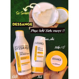 Cặp gội xả Dessange dưỡng mềm tóc - Pháp