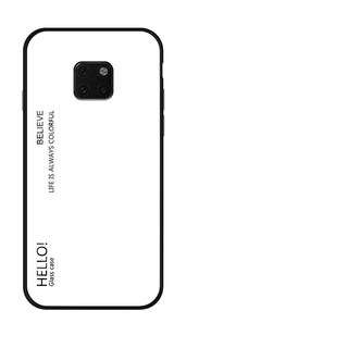 Tempered Glass Case For Huawei Mate 20 Pro Luxury Gradient Back Cover