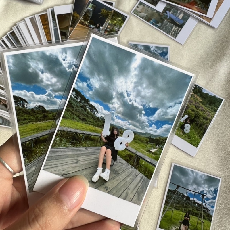 In Ảnh Polaroid 6x9cm Theo Yêu Cầu (Có Ép Hoặc Không Ép)