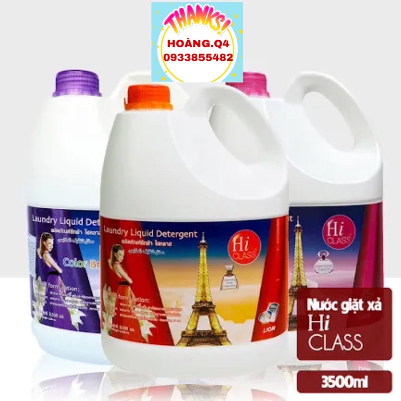⚡Nước giặt Hiclass 3500ml hàng Thái lan cam kết chính hãng 100%⚡