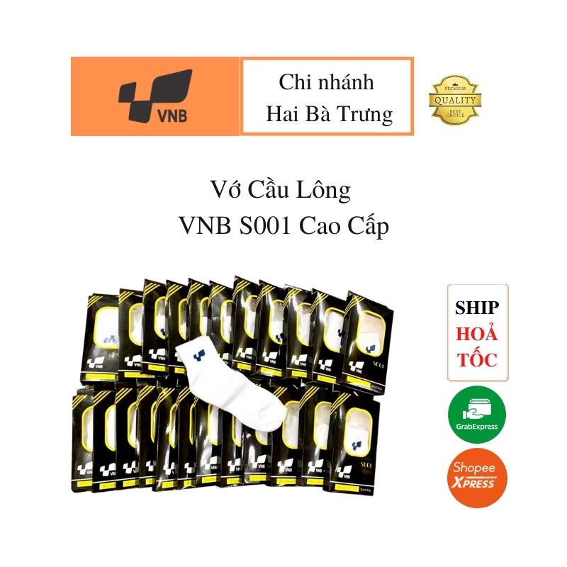 Tất Vớ cầu lông, tennis VNB S001 cao cấp, chống trơn, dày dặn.