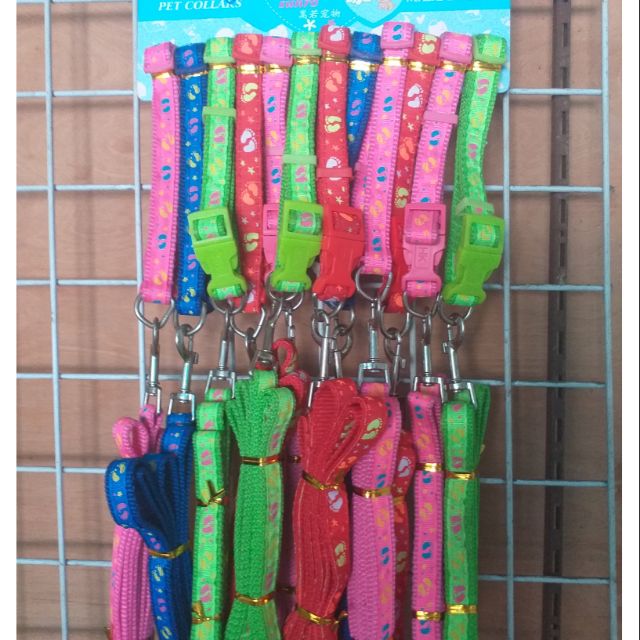 Dây dắt dù dấu chân size trung