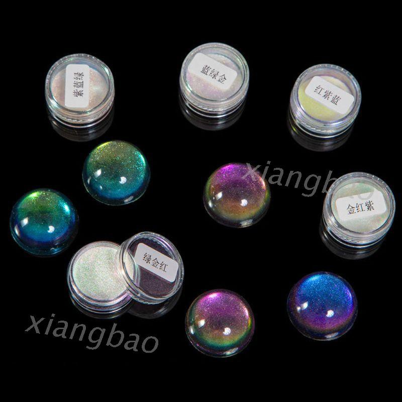 10ms Bột Resin Cầu Vồng 5 Màu