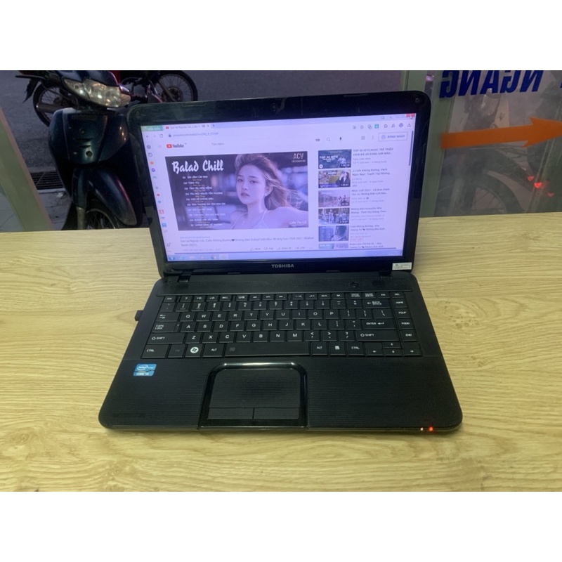 Laptop Toshiba C840 core i3-3120M Ram 4gb cạc Hd 4000 màn 14 | WebRaoVat - webraovat.net.vn