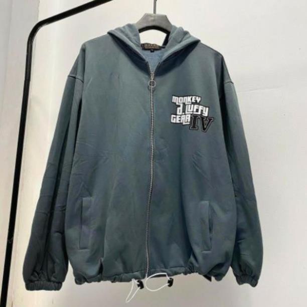 SALE- Áo Khoác Hoodie MONKEY LUFFY unisex  oversize