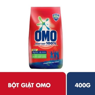 Bột giặt omo 400g đỏ sạch nhanh