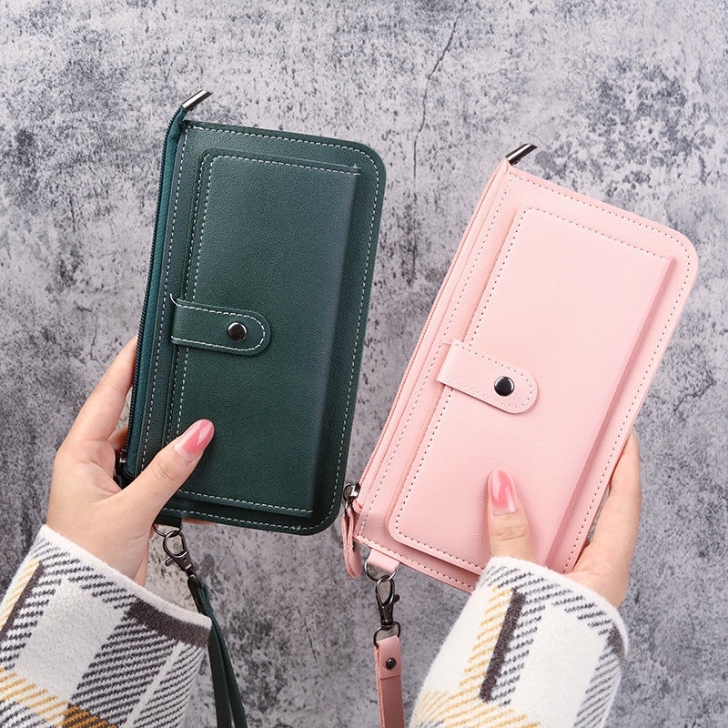 Ví Dài Đa Năng Kiểu Dáng Đơn Giản Thời Trang Dành Cho Nữ