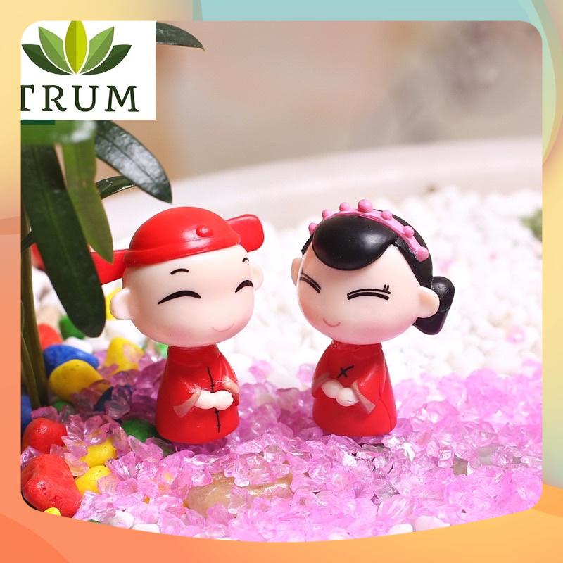 Đôi Phu Thê Chipi - Phụ kiện trang trí tiểu cảnh