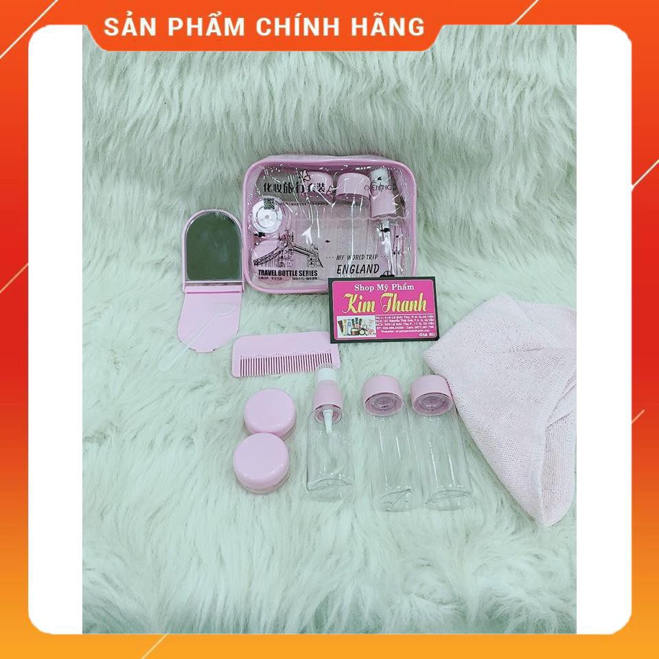 Bộ Chiết Mỹ Phẩm Đi Du Lịch 9 món siêu Xinh