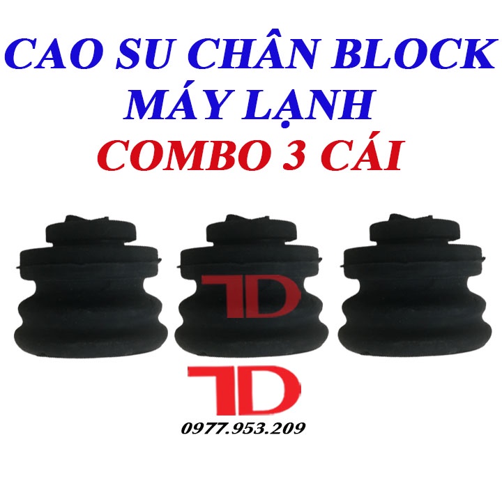 Combo 3 Cao Su Chân Block Máy Lạnh