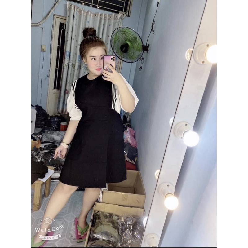 ĐẦM NỮ SINH BIGSIZE 55-90kg L-XL-XXL